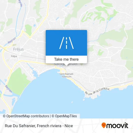 Rue Du Safranier map