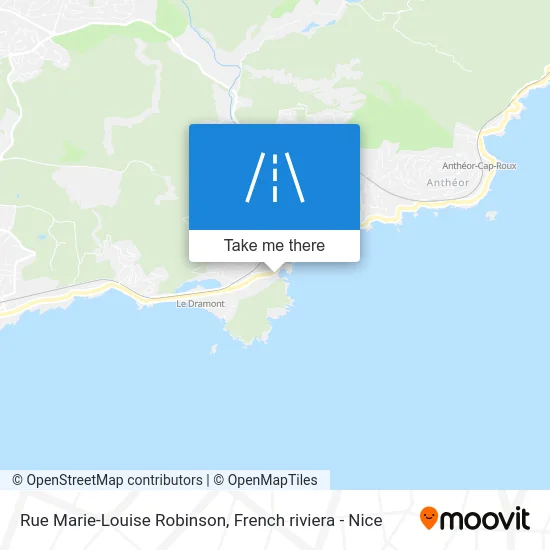 Rue Marie-Louise Robinson map