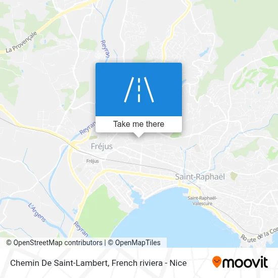 Chemin De Saint-Lambert map