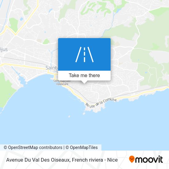 Avenue Du Val Des Oiseaux map