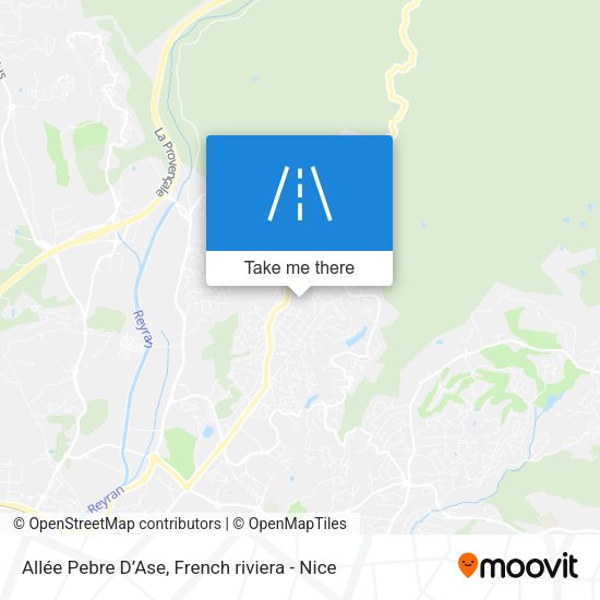 Allée Pebre D’Ase map