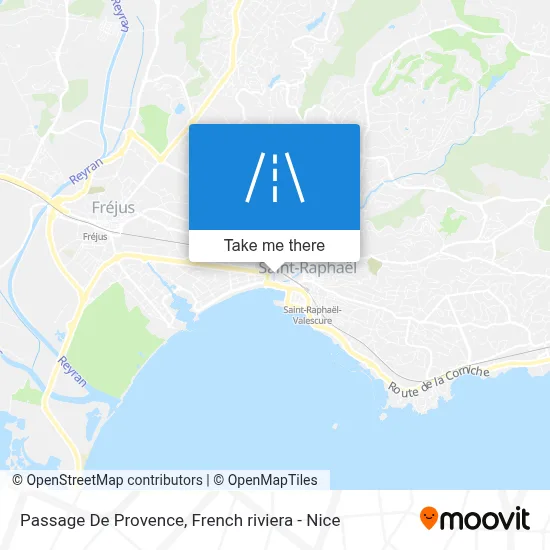 Passage De Provence map