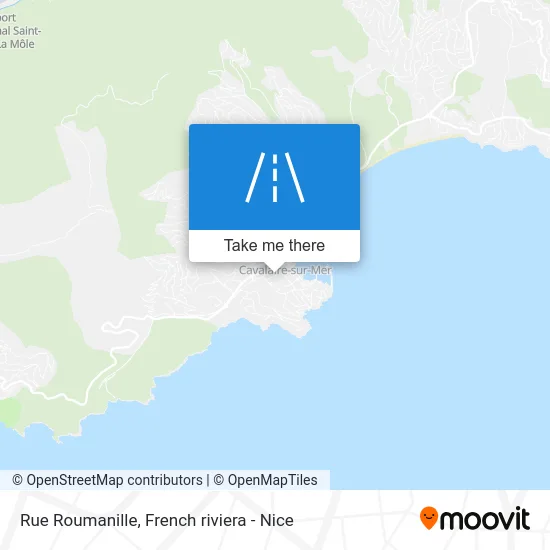 Rue Roumanille map