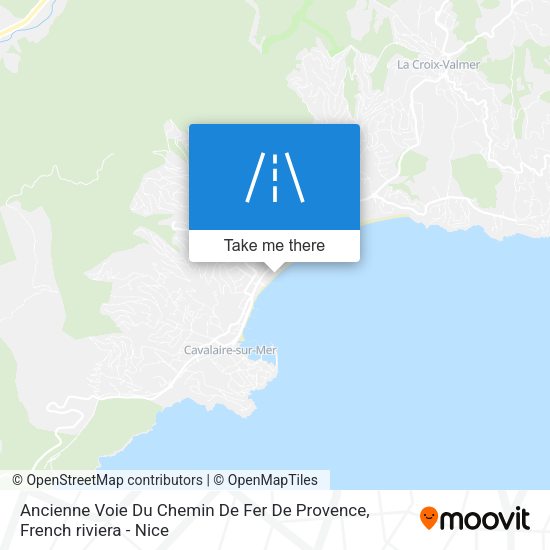 Ancienne Voie Du Chemin De Fer De Provence map