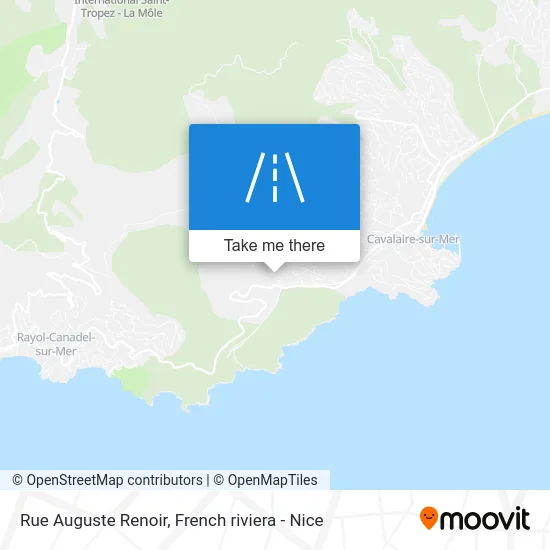 Rue Auguste Renoir map