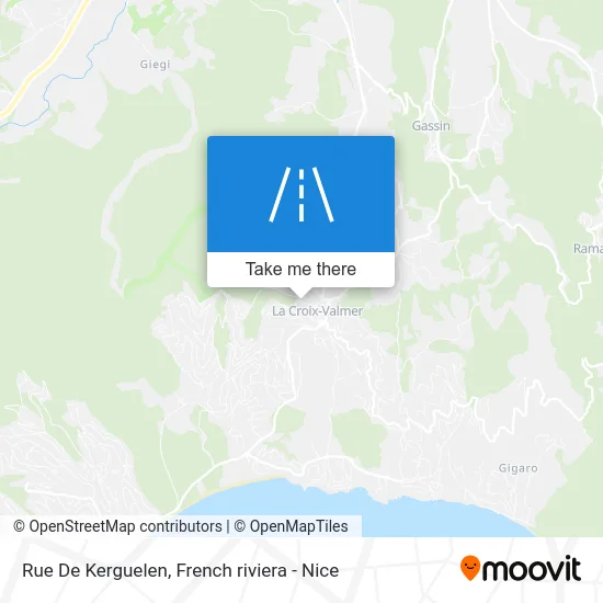 Rue De Kerguelen map