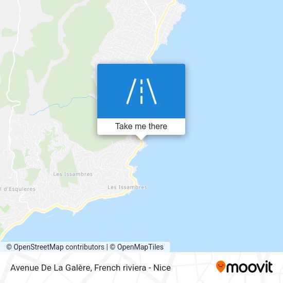 Avenue De La Galère map