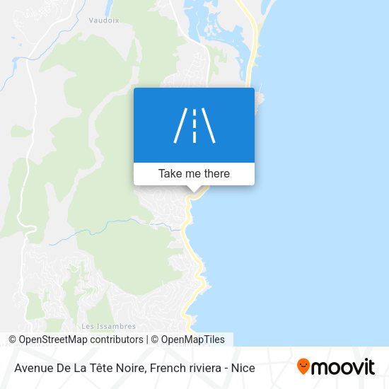 Avenue De La Tête Noire map