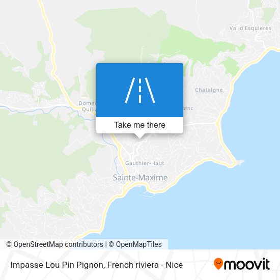 Impasse Lou Pin Pignon map