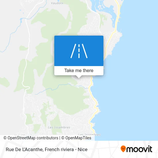 Rue De L'Acanthe map