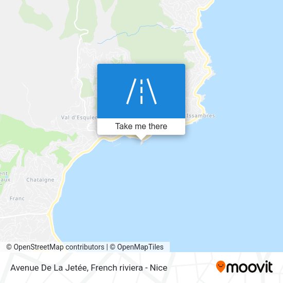 Avenue De La Jetée map