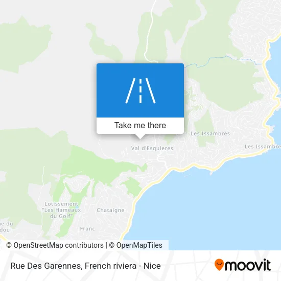 Rue Des Garennes map