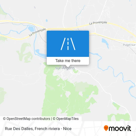 Rue Des Dalles map