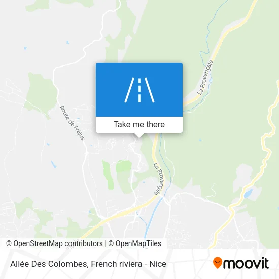 Allée Des Colombes map
