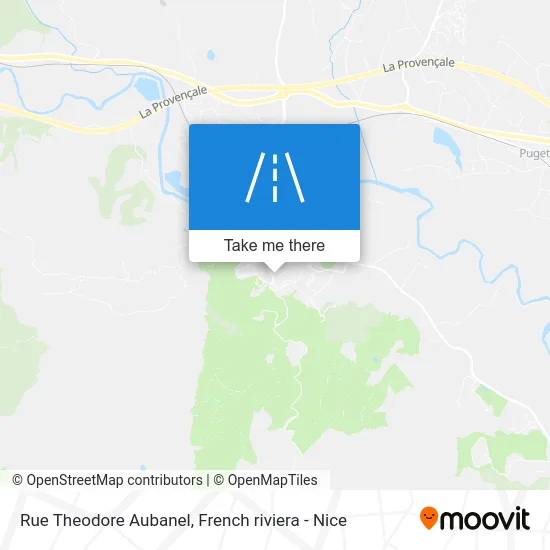 Rue Theodore Aubanel map