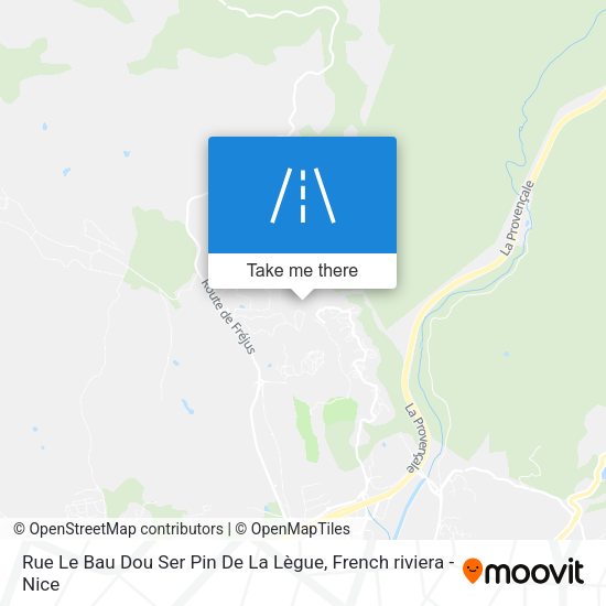 Rue Le Bau Dou Ser Pin De La Lègue map