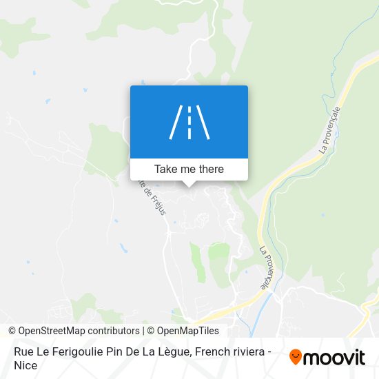 Rue Le Ferigoulie Pin De La Lègue map