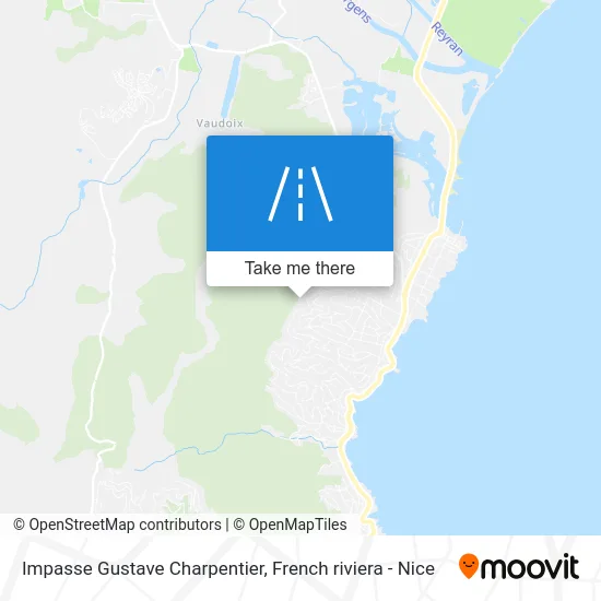 Impasse Gustave Charpentier map