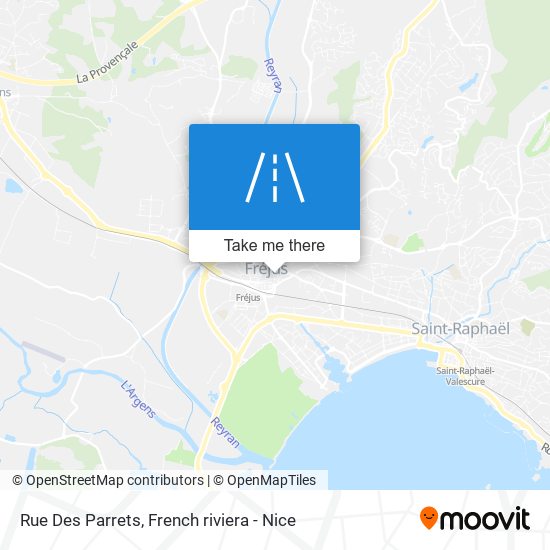 Rue Des Parrets map