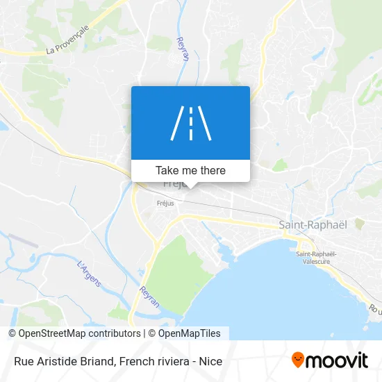 Rue Aristide Briand map