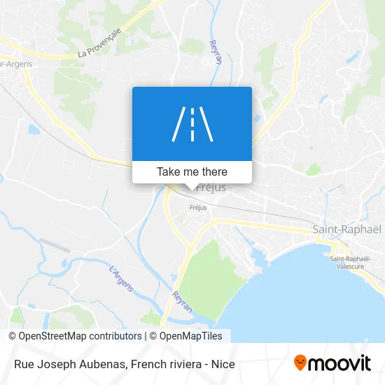 Mapa Rue Joseph Aubenas