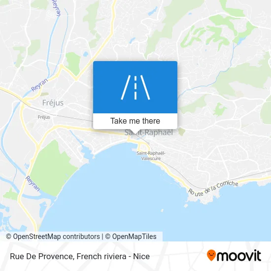 Rue De Provence map