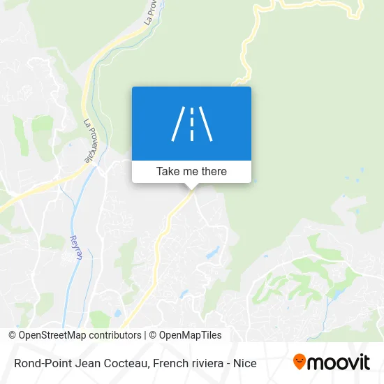 Mapa Rond-Point Jean Cocteau