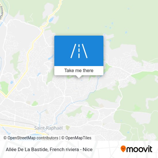 Allée De La Bastide map