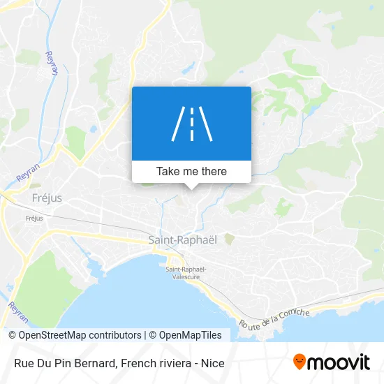 Rue Du Pin Bernard map