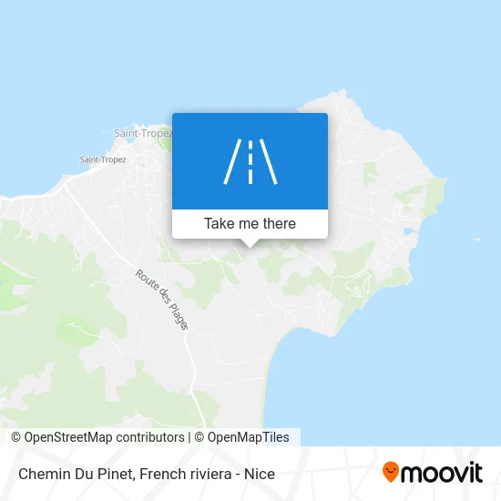 Chemin Du Pinet map