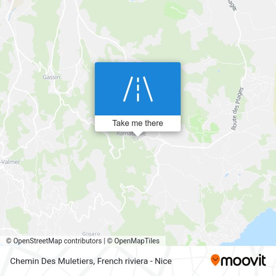 Chemin Des Muletiers map