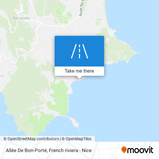 Allée De Bon-Porté map