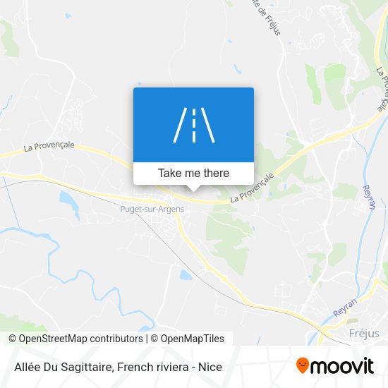 Allée Du Sagittaire map