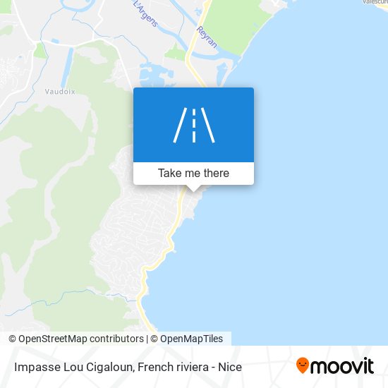 Impasse Lou Cigaloun map