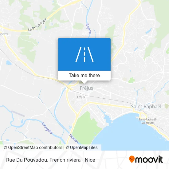 Rue Du Pouvadou map