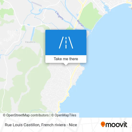 Rue Louis Castillon map