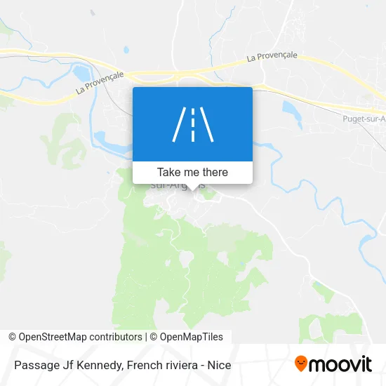 Passage Jf Kennedy map