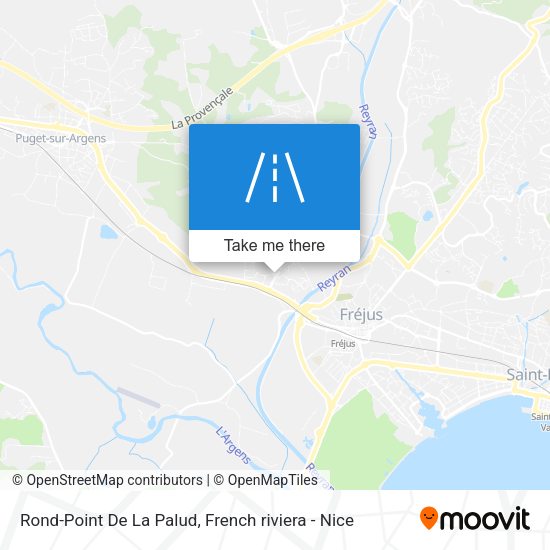 Rond-Point De La Palud map
