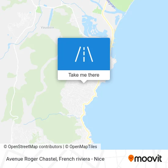 Avenue Roger Chastel map