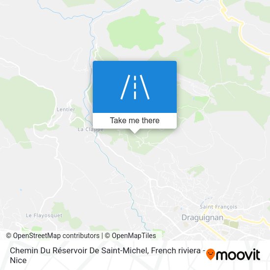 Chemin Du Réservoir De Saint-Michel map