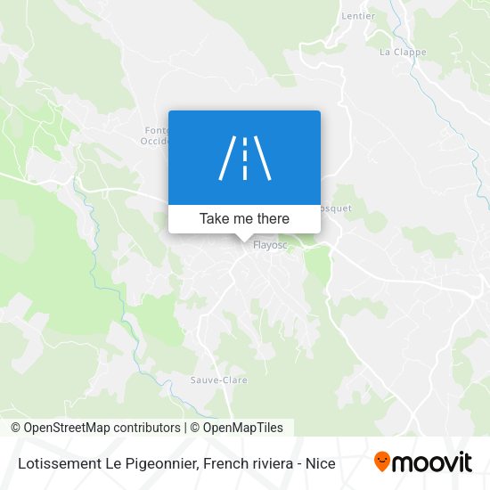 Lotissement Le Pigeonnier map