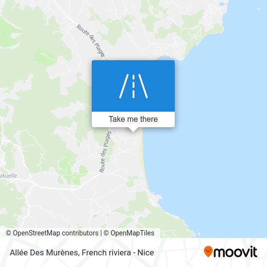 Allée Des Murènes map