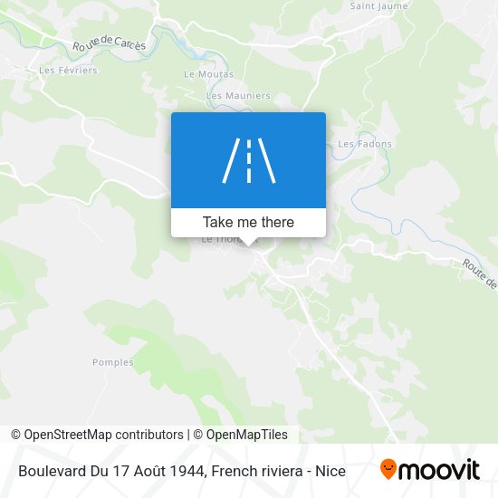 Boulevard Du 17 Août 1944 map