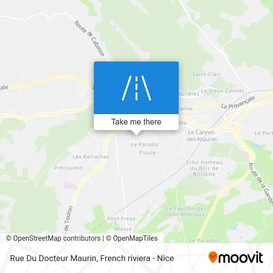 Rue Du Docteur Maurin map