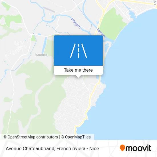 Avenue Chateaubriand map