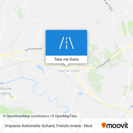 Impasse Antoinette Achard map