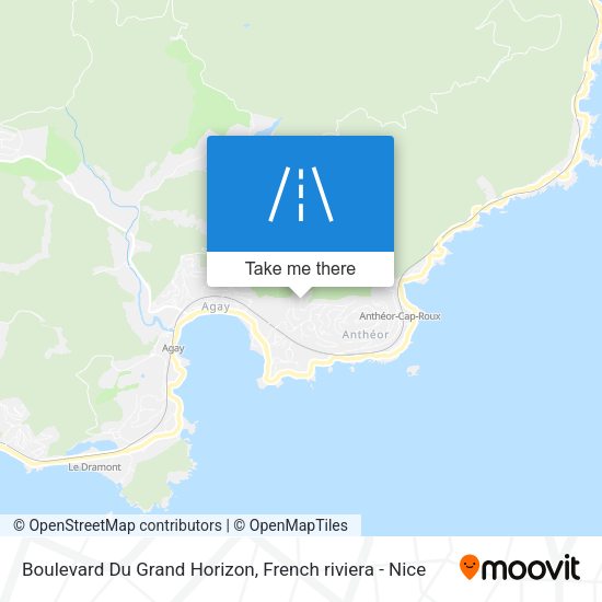 Boulevard Du Grand Horizon map