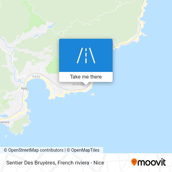 Sentier Des Bruyères map