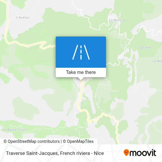 Traverse Saint-Jacques map