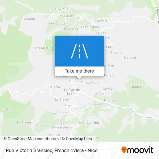 Rue Victorin Bransiec map